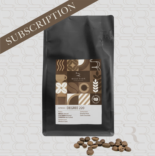 【3/6-Month Subscription Plan】Espresso - Degree 220 - 500g