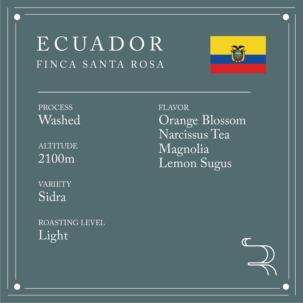 【Beans of the month】Single Origin - ECUADOR Finca Santa Rosa