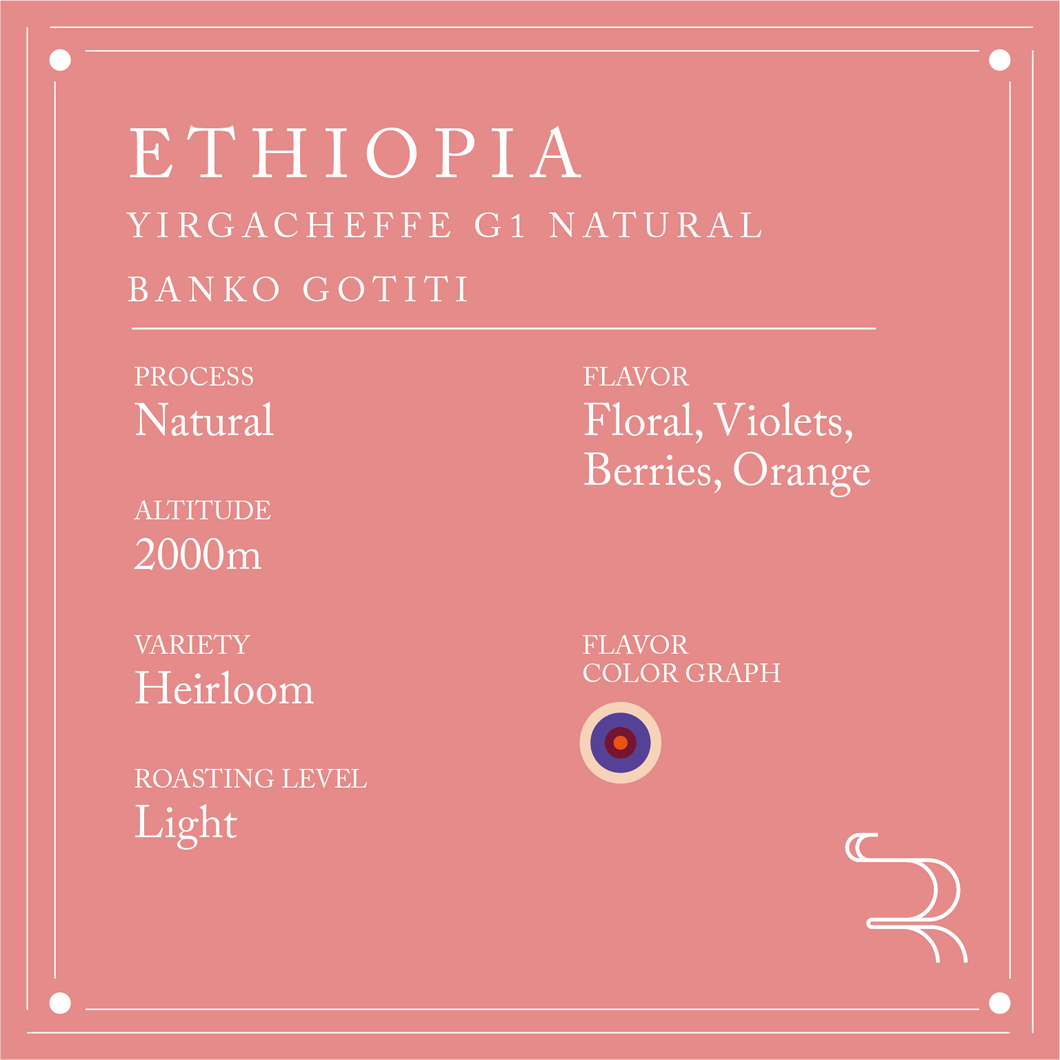 Single Origin - ETHIOPIA Yirgacheffe Banko Gotiti
