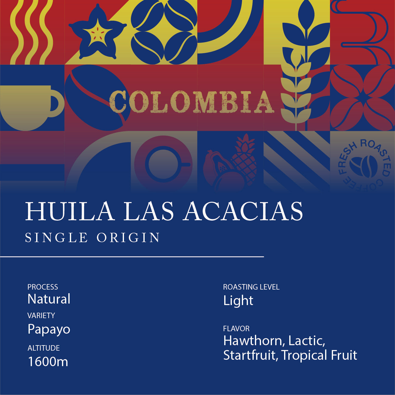 Single Origin - COLOMBIA Huila Las Acacias