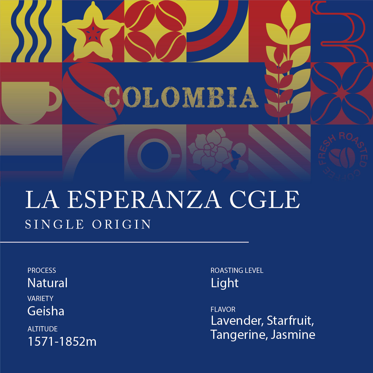 Single Origin -  COLOMBIA La Esperanza CGLE