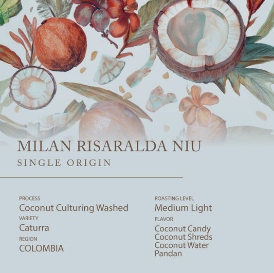 Single Origin -  COLOMBIA Milan Risaralda NIU