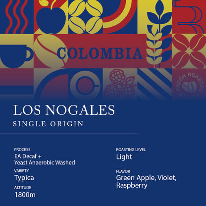 Drip Bag - COLOMBIA Los Nogales Sugar Cane Decaf