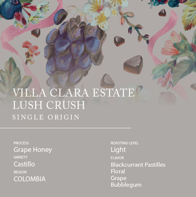 Single Origin -  COLOMBIA Villa Clara Estate Lush Crush